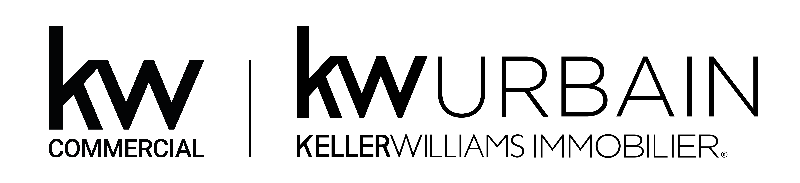 Logo KW Commercial | Logo KW Urbain